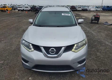 2014 Nissan Rogue Sv z USA, uszkodzony, nr VIN 5N1AT2MT4EC776712